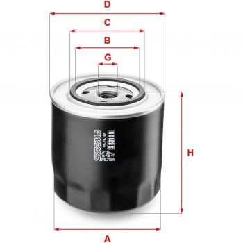 Filtro de aceite SOFIMA S 8310 R