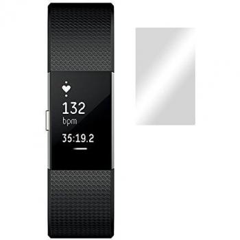 Slabo 4 x Protector de Pantalla para Fitbit Charge 2 lámina Protectora Ultra Transparente