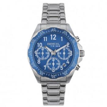 Reloj Hombre Breil EW0719 Plateado Ø 37 mm, acero inoxidable, esfera plateada, resistencia al agua hasta 50 metros, correa de acero con cierre desplegable, cristal mineral