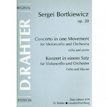 Concerto in one movement in c minor op. 20 -partition+parties separees