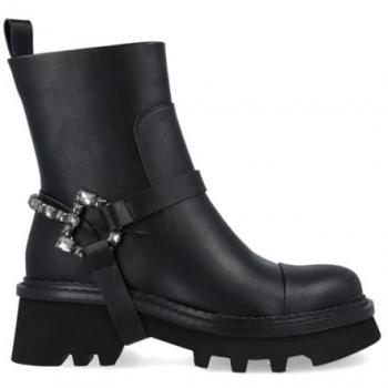Botines Noa Harmon mujer Wilma 9786-06 negro, talla 39