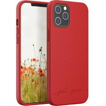 Carcasa biodegradable roja para iPhone 12 Pro Max