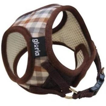 Arnés para Perro con Cuadros Gloria Talla M 27-35 cm