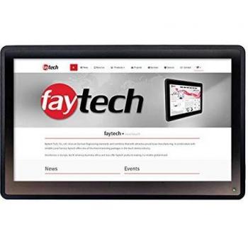 Pantalla Táctil Capacitiva FAYTECH FT156TMBCAP de 39.6 cm (15.6) LCD, 250 cd/m², IP65, Color Negro