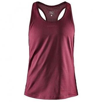 Camiseta sin mangas Craft ADV Essence granate para mujer - XL
