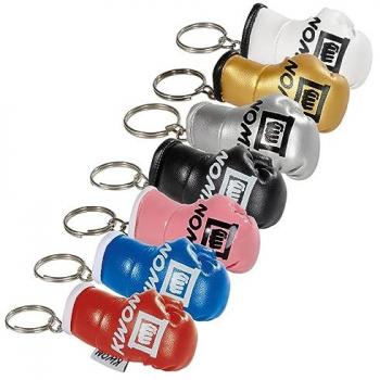 Kwon Mini Boxing Gloves Keychain - Faux Leather, 7 Colors, 7 cm, Perfect Gift for Martial Arts Enthusiasts
