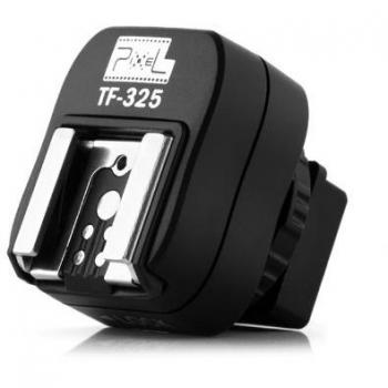 Pixel TF-325 TTL Flash Adaptador de Zapata Caliente con Puerto de Sincronización de PC Extra Para Sony Digital SLR cámara