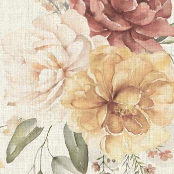 Papel pintado autoadhesivo estampado flores 400x300cm