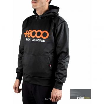 +8000 ALMADEN 19I Sudadera, Hombre, Negro Vigore, 3XL