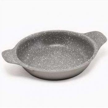 Cazuela de Aluminio Fundido Amercook CAP0714 para todo tipo de fuegos, excepto inducción, color gris - 14 cm