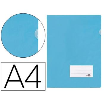 Carpeta Liderpapel Dossier A4 Uñero Celeste Opaco