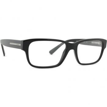 Prada PR 18ZV 1AB1O1 Men's Eyeglasses Black Size 56 - Blue Light Block Available