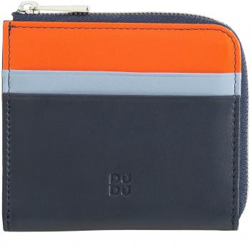Cartera pequeña de hombre de piel Dudu con cremallera, cartera de cuero compacta para mujer, cremallera externa, compartimento para monedas y titular de tarjetas