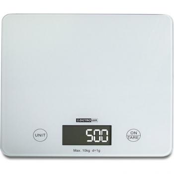 Báscula de cocina digital de alta precisión en gramos máximo 10 kg Blanco