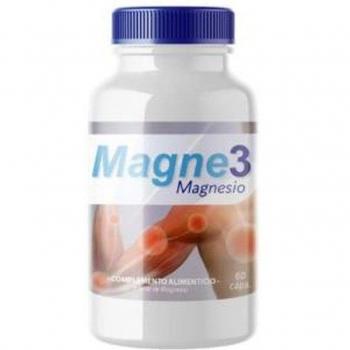 Saludalkalina Magne3 Suplemento de Magnesio 60 Cápsulas