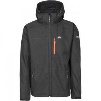 Jaqueta Softshell Masculina Trespass Desmond TP75 Negra XXS