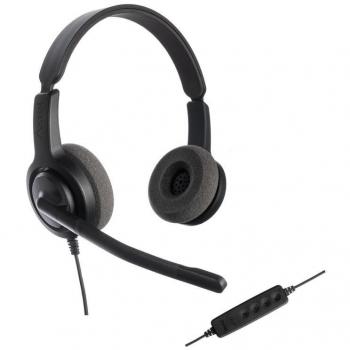 Axtel VOICE UC28 DUO NC Auriculares USB Negros