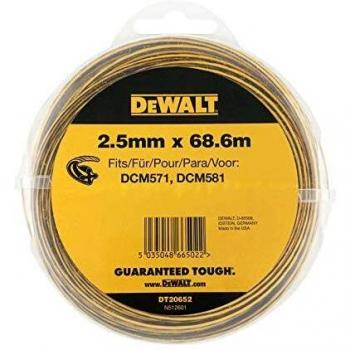 Bobina de Hilo Dewalt 2.5mm x 68.6m para Desbrozadoras DCM561, DCM571, DCM581