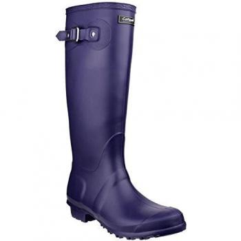 Cotswold Sandringham Womens Synthetic Material Wellies Berry - 6 UK