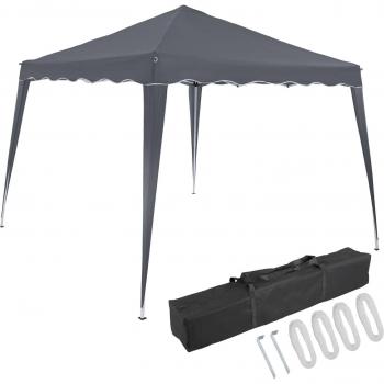 Toldo Plegable Capri Antracita 3x3m