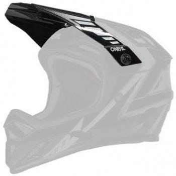 Visera Recambio Casco Oneal Backflip Knox V.23 - Negro Blanco (un tamaño)