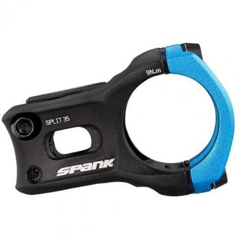 Spank Split 35mm Lightweight Compact Stem - Black/Blue