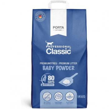 Professional Classic Cat Litter Clumping Talc Scent - 14 kg