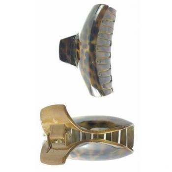 Inca Leopard Curved Tweezers 2 Units