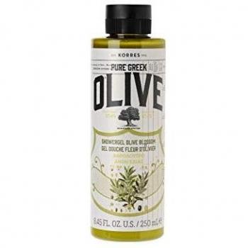 KORRES Pure Greek Olive Natural Olive Blossom Shower Gel, Vegan