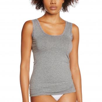 ESPRIT Bodywear 996EF1T917, camiseta sin mangas Mujer, Gris