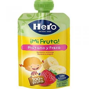 Hero Bolsita de Fruta Nanos, 100g