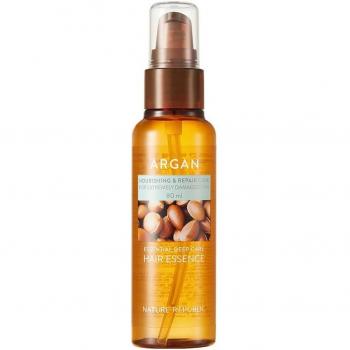Esencia Capilar Hidratante Argan Essential de Nature Republic 80ml para Cabello Maltratado o Dañado