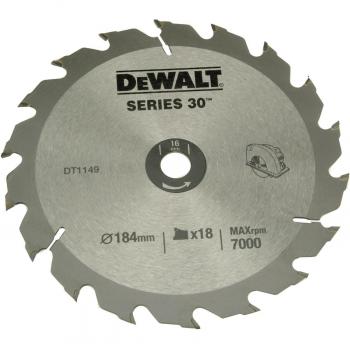DeWalt DT1156-QZ - Hoja para sierra circular portátil para construcción 235x30mm 24D ATB +20º