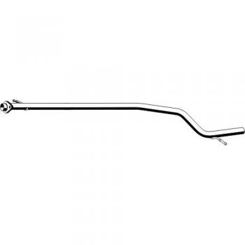 Tubo de Escape ERNST 344432 para Ford Mondeo 3 - Abgasrohr Central, Compatible con Múltiples Referencias