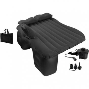 Colchón Inflable para Coche Ediesi - Versátil, Duradero, Fácil de Limpiar, Individual para Asiento Trasero con Bomba de Aire
