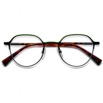 Etnia Barcelona Newton GRHV Men's Eyeglasses Black Size 49 - Frame Only - Blue Light Block Available