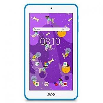 Tablet SPC Laika Azul de 7 Pulgadas, 1GB RAM, 8GB Almacenamiento, con Cámara Frontal para Videollamada y Android 8.1