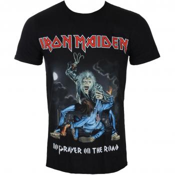 Iron Maiden Men's Metal T-Shirt - No Prayer On The Road - ROCK OFF M