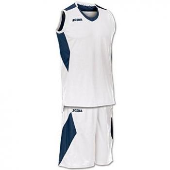 Joma 100188.203 - Traje Basketball para hombre, Blanco