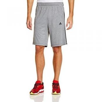 adidas ESS The Short - Pantalón corto para hombre, color blanco / negro, talla XS