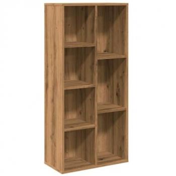 Estantería Roble Artisan 50x25x104 cm, librería, estantería para libros, mueble de almacenaje, biblioteca, estantería de almacenaje