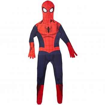 Disfraz Original Spiderman Classic Morphsuit Talla M - Adulto, Cuerpo Completo