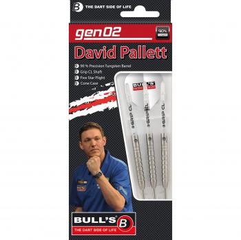 Bulls Steel Dart 20g Bull's Champions David Pallett G2-Dardos de Acero