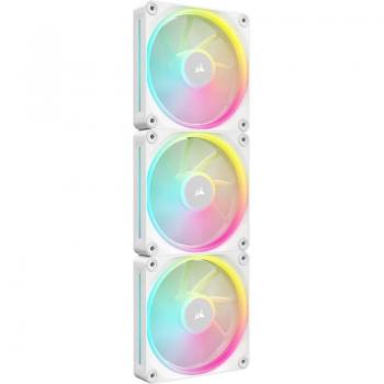 Corsair iCUE LINK LX120 RGB Ventilador de Carcasa 12 cm Blanco Paquete Triple