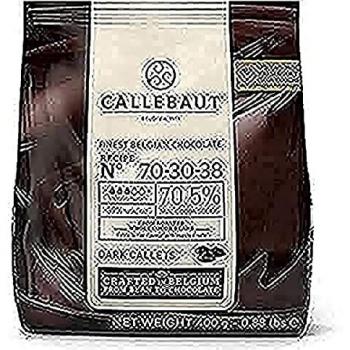 Chocolate negro en gotas Callebaut 70% bolsa de 400 gramos