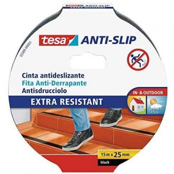 Tesa 55589-00000-00 - Cinta antideslizante 25 mm x 15 m