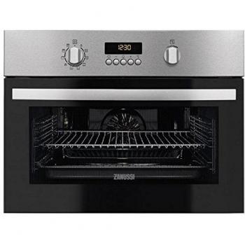Zanussi ZOK37901XB Eléctrico 44L 3000W A Negro, Acero inoxidable - Horno