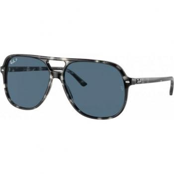 Ray-Ban RB2198 Bill Polarized 133348 Unisex Square Havana / Gray Sunglasses Size 60