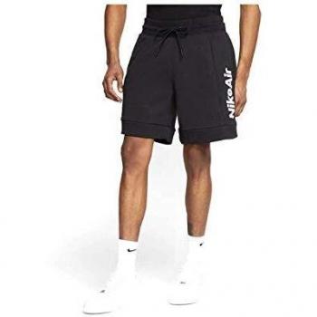NIKE Air Shorts, Negro/Rojo Universitario, S Mens