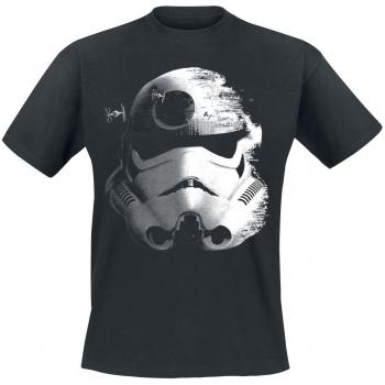 Star Wars Stormtrooper - Deathstar Camiseta Negro